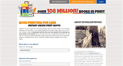 Desktop Screenshot of booksjustbooks.com
